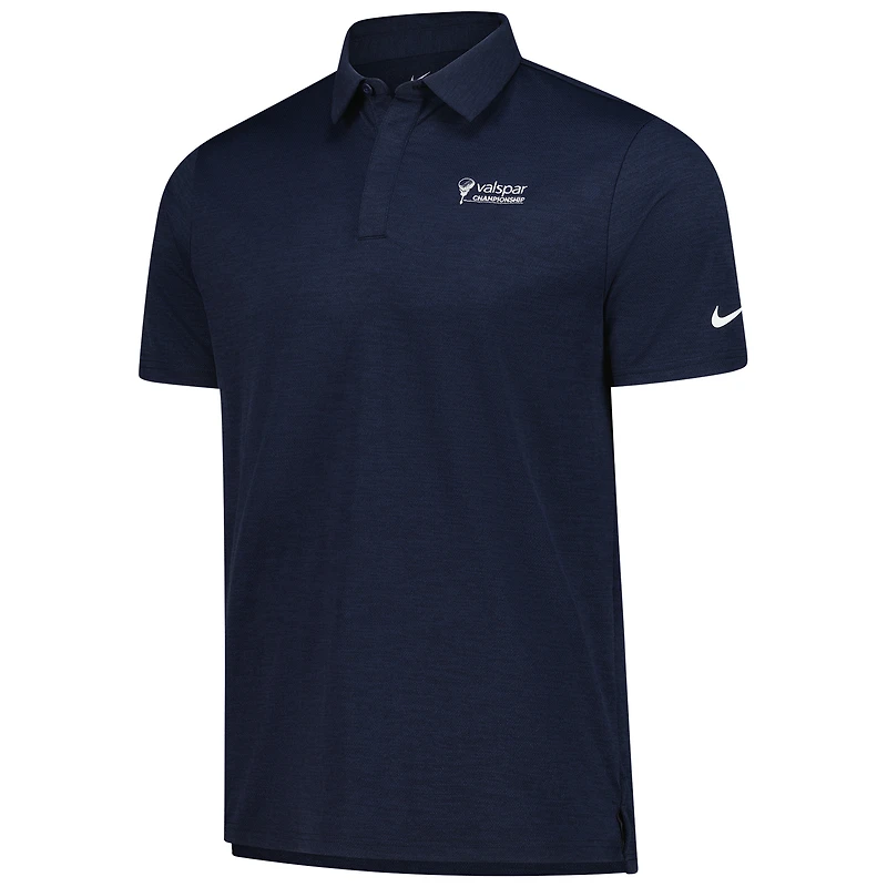 Polo Nike bleu marine Valspar Championship Tour Jacquard Performance pour homme