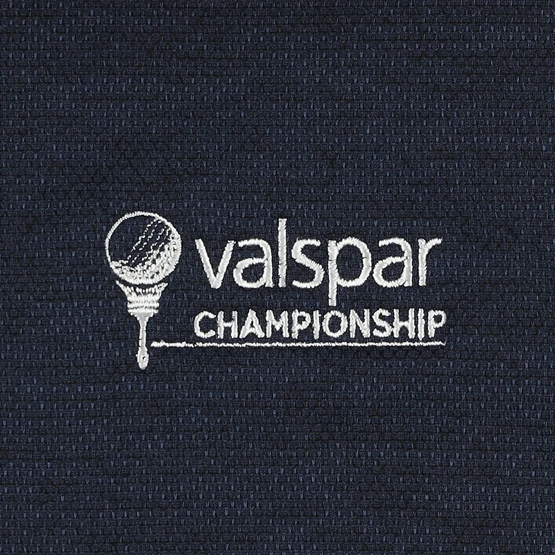 Polo Nike bleu marine Valspar Championship Tour Jacquard Performance pour homme