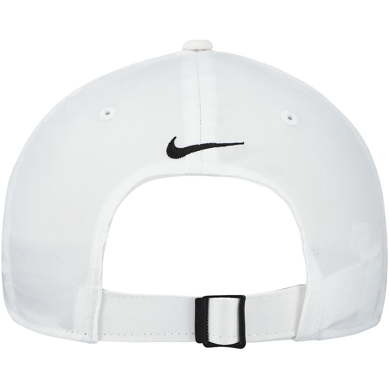 Casquette ajustable Nike Valspar Championship Performance Swoosh Club pour homme blanche
