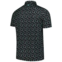 Men's Puma  Black Valspar Championship Paradise MATTR Polo