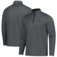 Men's Puma  Black Valspar Championship Pure 2.0 Tile Quarter-Zip Pullover