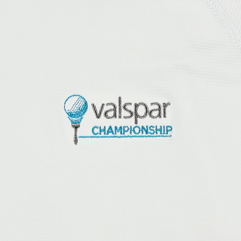 Sweat à capuche raglan blanc Puma Valspar Championship You-V pour homme