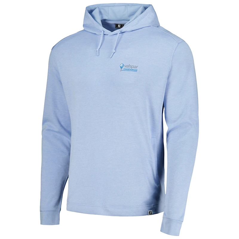 Sweat à capuche léger FootJoy Valspar Championship bleu clair pour hommes
