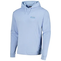 Sweat à capuche léger FootJoy Valspar Championship bleu clair pour hommes