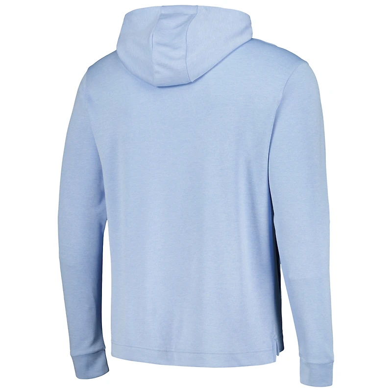 Sweat à capuche léger FootJoy Valspar Championship bleu clair pour hommes