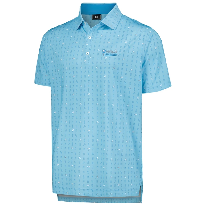 Men's FootJoy Light Blue Valspar Championship The 19th Hole Lisle ProDry Polo