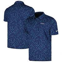 Men's Nike Navy Valspar Championship Tour Floral Performance Polo
