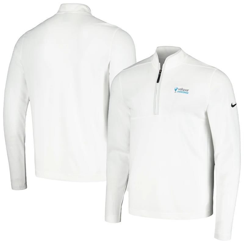 Haut à demi-zip Nike Valspar Championship Victory Performance pour homme blanc