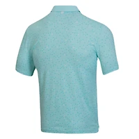 Men's Under Armour Blue Valspar Championship Palm Dash Iso-Chill Polo