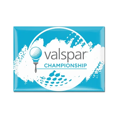 WinCraft Valspar Championship 2.5'' x 3.5'' Metal Fridge Magnet