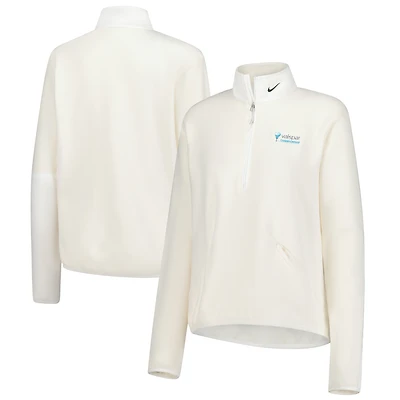 Women's Nike  Cream Valspar Championship Victory Performance Half-Zip Pullover