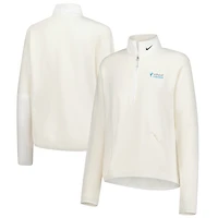 Women's Nike  Cream Valspar Championship Victory Performance Half-Zip Pullover