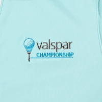 Polo Puma Aqua Valspar Championship pour femme avec passepoil CLOUDSPUN