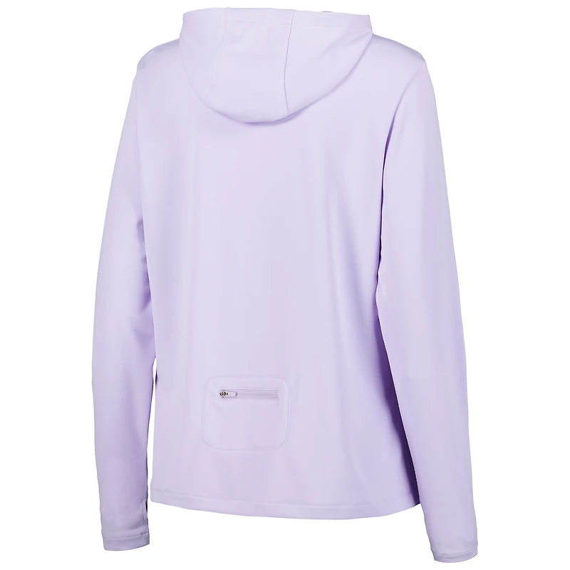 Women's FootJoy Lavender Valspar Championship ProDry Sun Protection Pullover Hoodie