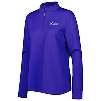Women's Nike Blue 2023 Valspar Championship Victory Performance Half-Zip Top