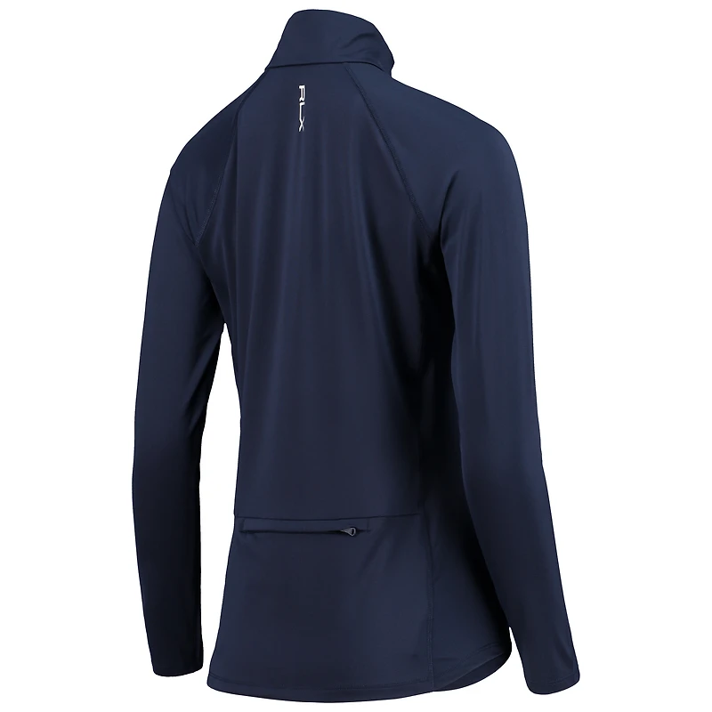 RLA PGATVC MARINE RLX VALSPAR FEMME MANCHES LONGUES 1/4 ZIP AIRFLOW JACLADQZP