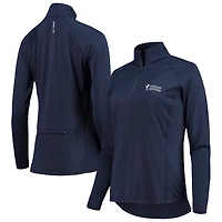 RLA PGATVC MARINE RLX VALSPAR FEMME MANCHES LONGUES 1/4 ZIP AIRFLOW JACLADQZP