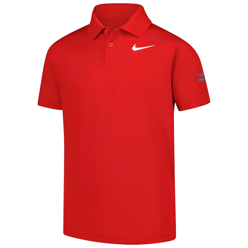 Polo Nike rouge Valspar Championship Victory Performance pour jeunes