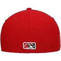 Men's New Era White Vancouver Canadians Authentic Collection Team Alternate 59FIFTY Fitted Hat