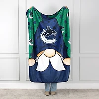 Blue Vancouver Canucks 50'' x 60'' Gnome Throw Blanket