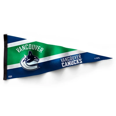 Fanion de collection bleu des Canucks de Vancouver