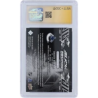 Brock Boeser Vancouver Canucks autographié 2019-20 Upper Deck Black Obsidian Jersey Green Relic #OJ-BO CGC Fanatics Witnessed Authenticated Auto 10 Card