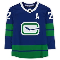 Daniel Sedin Vancouver Canucks Autographed Blue Alternate adidas Authentic Jersey