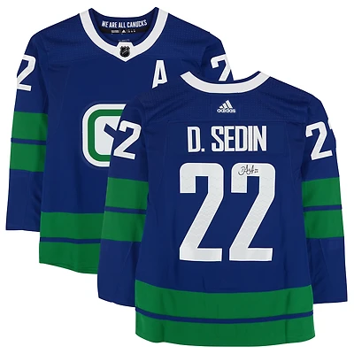 Daniel Sedin Vancouver Canucks Autographed Alternate adidas Authentic Jersey