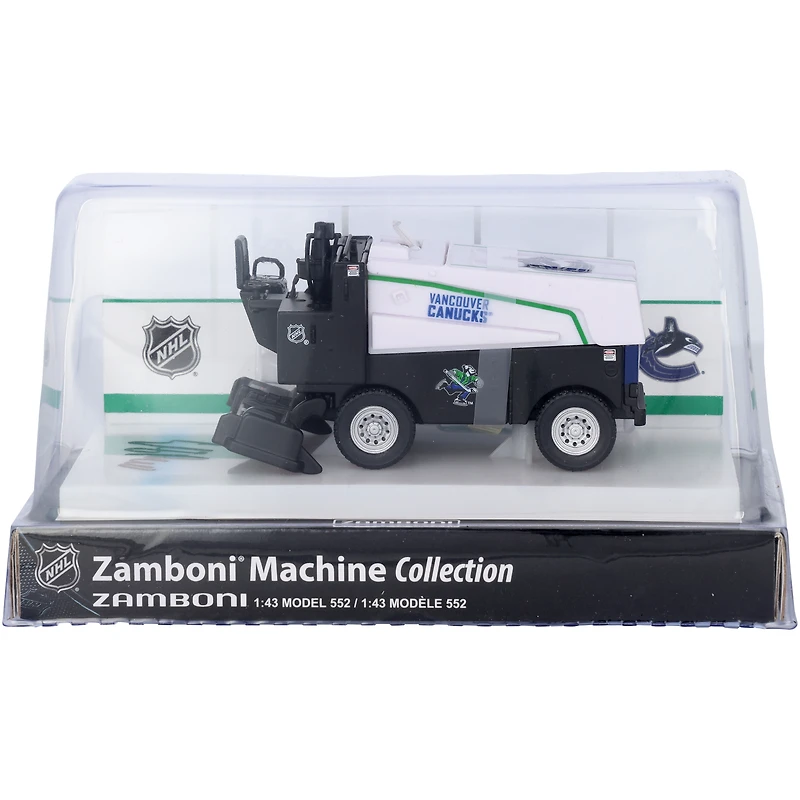 Elias Pettersson Vancouver Canucks Autographed 1:43 Scale Die-Cast Zamboni 