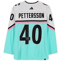 Maillot Adidas authentique autographié par Elias Pettersson des Vancouver Canucks pour le match des étoiles de la LNH 2023