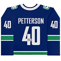 Elias Pettersson Vancouver Canucks Autographed Blue Alternate Fanatics Breakaway Jersey