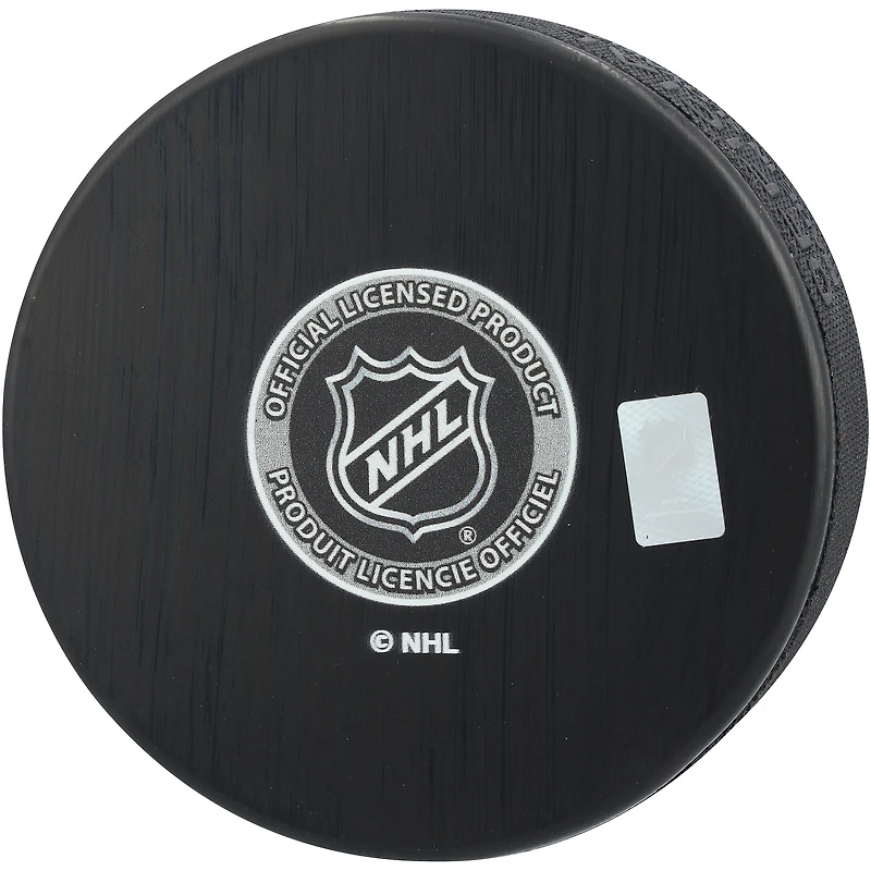 Elias Pettersson Vancouver Canucks Autographed Logo Puck