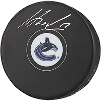 Filip Hronek Vancouver Canucks Autographed Hockey Puck 