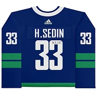 Henrik Sedin Vancouver Canucks Autographed Alternate adidas Authentic Jersey