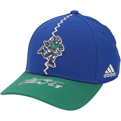 Casquette rétro inversée autographiée par Ilya Mikheyev des Canucks de Vancouver 2022-23