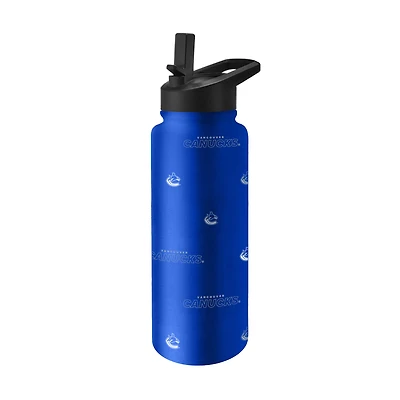Bouteille de 34 oz (994 ml) « Steep and Repeat Quencher » de Logo Brands Vancouver Canucks