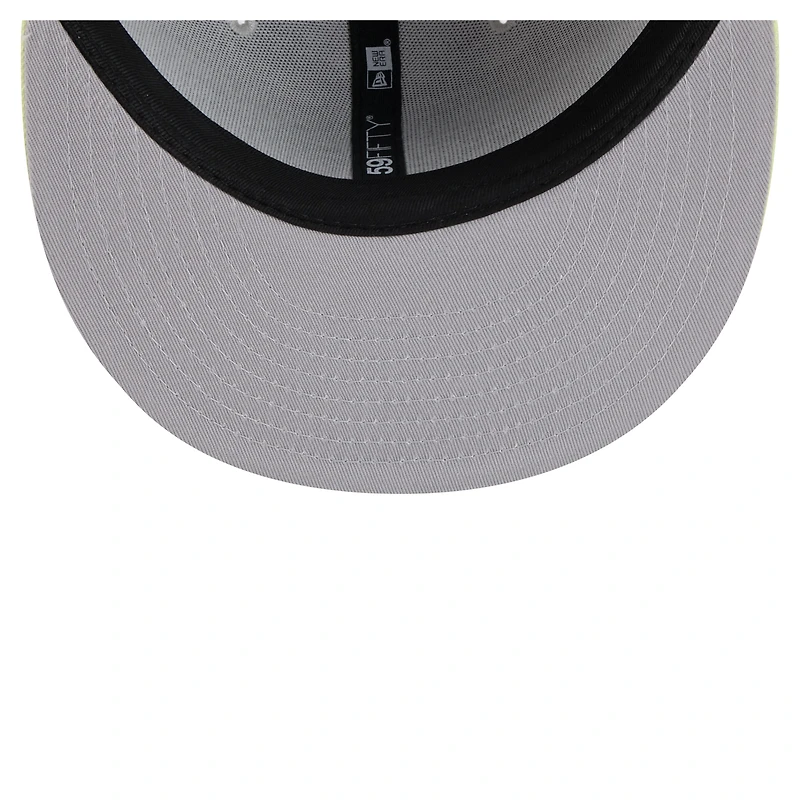 Men's New Era  Gray/Light Green Vancouver Canucks Color Pack Two-Tone 59FIFTY Fitted Hat