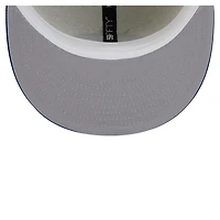 Men's New Era  White Vancouver Canucks Chrome Two-Toned 59FIFTY Fitted Hat