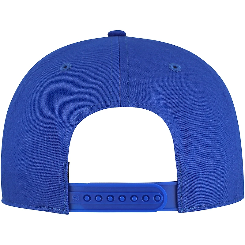 Casquette ajustable bleue « 47 » pour homme Vancouver Canucks