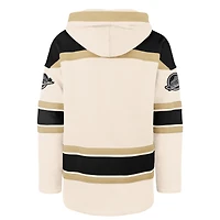 Sweat à capuche enfiler Superior Lacer pour homme, couleur crème, Vancouver Canucks, 47