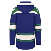 Sweat à capuche lacets de qualité supérieure pour hommes '47 Royal Vancouver Canucks