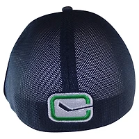 Casquette flexible des Canucks de Vancouver pour hommes, American Needle Heather, bleu marine