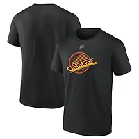 Men's  Black Vancouver Canucks Alternate Logo T-Shirt