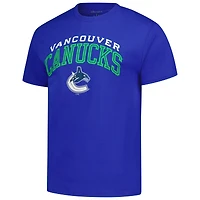 T-shirt pour homme avec logo principal des Royal Vancouver Canucks