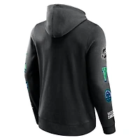 Sweat à capuche noir Fanatics pour hommes des Canucks de Vancouver Wild Winner