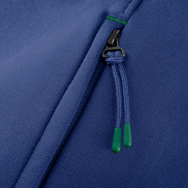 Veste zippée intégrale Authentic Pro Rink bleue Fanatics pour homme des Canucks de Vancouver