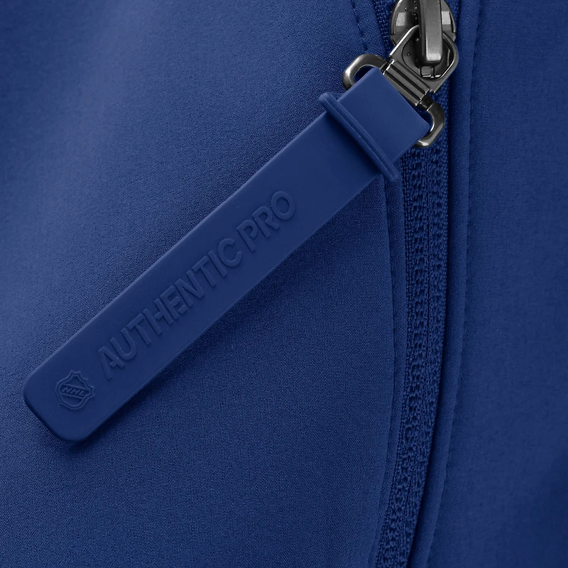 Men's Fanatics Blue Vancouver Canucks Authentic Pro Rink Full-Zip Jacket