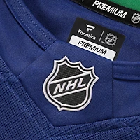 Men's Fanatics Blue Vancouver Canucks Home Premium Custom Jersey