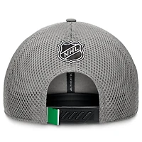 Casquette ajustable pour homme Fanatics Vancouver Canucks Authentic Pro Home Ice Trucker grise