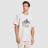 Men's Fanatics Gray Vancouver Canucks Made Canada T-Shirt
